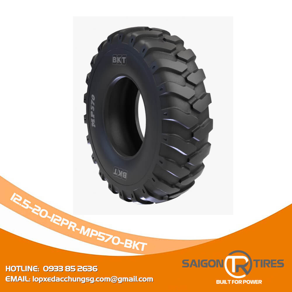 Lốp Xe Máy Xúc 12.5-20-12PR-MP570-BKT