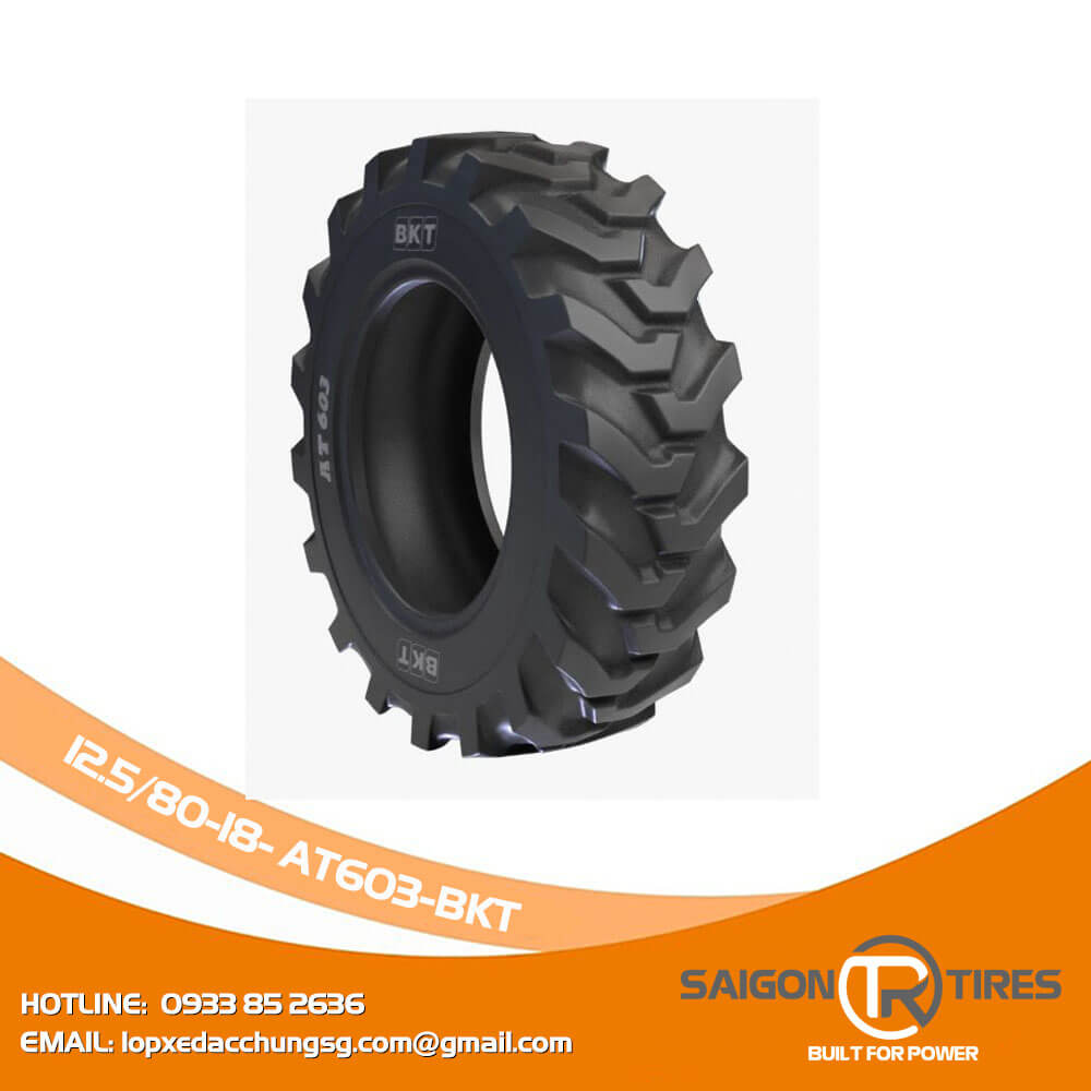 Lốp Xe Máy Xúc 12.5/80-18-AT603-BKT