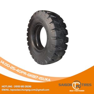 Lốp Xe Nâng 14.00-25-40PR-GK817-ISUKA