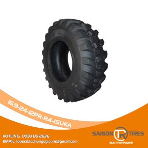 Lốp Xe Máy Xúc 16.9-24-12PR-R4-ISUKA