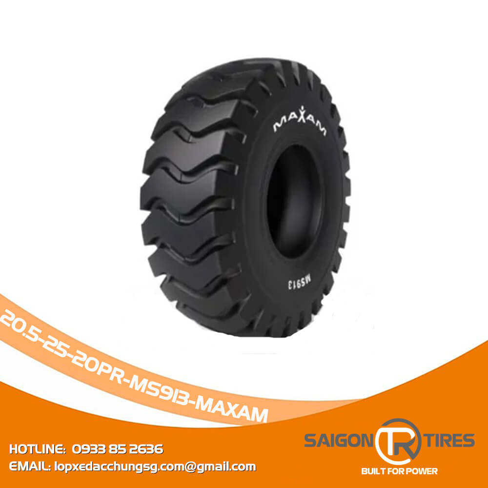 Lốp Xe Xúc Lật 20.5-25-20PR-MS913-MAXAM
