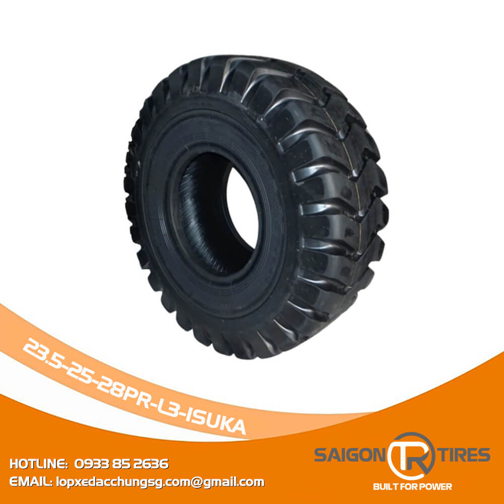 Lốp Xe Xúc Lật 23.5-25-28PR-L3-ISUKA
