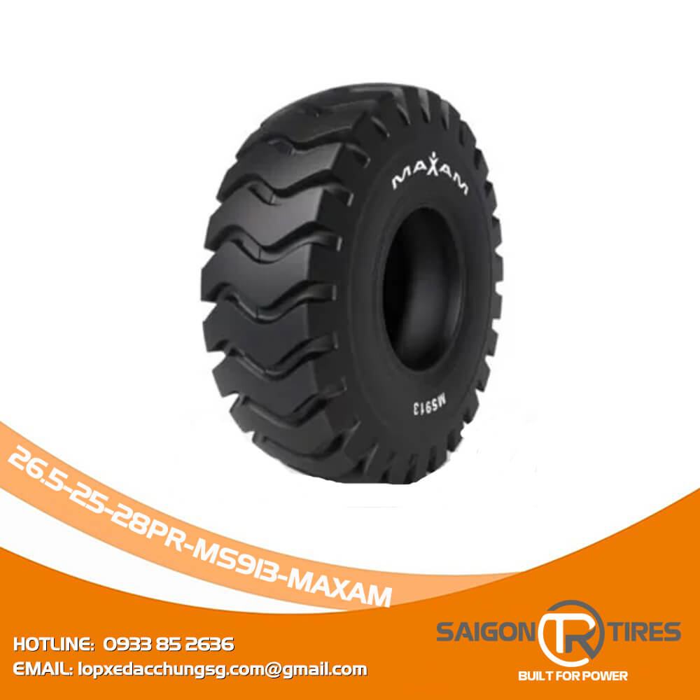 Lốp Xe Xúc Lật 26.5-25-28PR-MS913-MAXAM