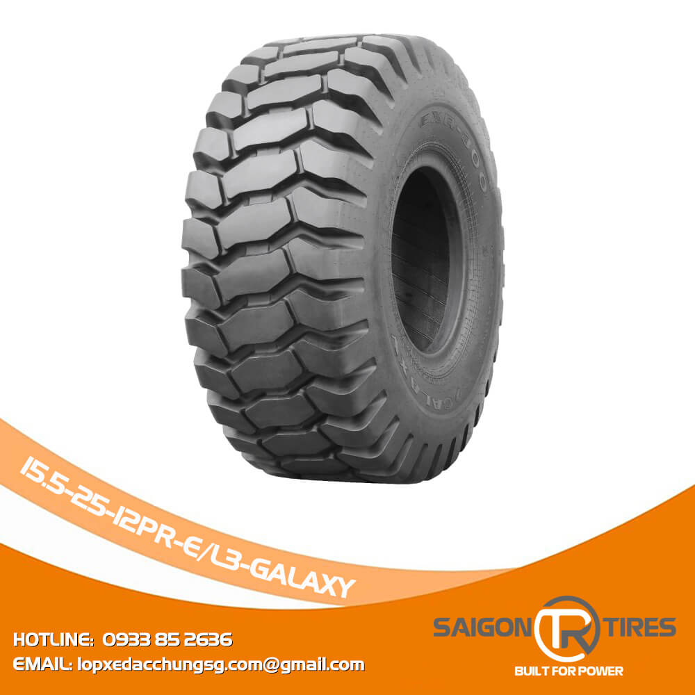 Lốp Xe Xúc Lật 15.5-25-12PR-EL3-GALAXY